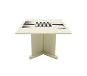Endurance Table 42" Square X-Base Flame Retardant Game Top, Canvas
