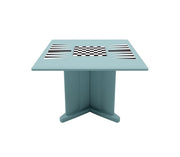 Endurance Table 42" Square X-Base Flame Retardant Game Top, Tide