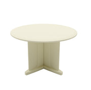 Endurance Table 48" Round X-Base Flame Retardant, Canvas