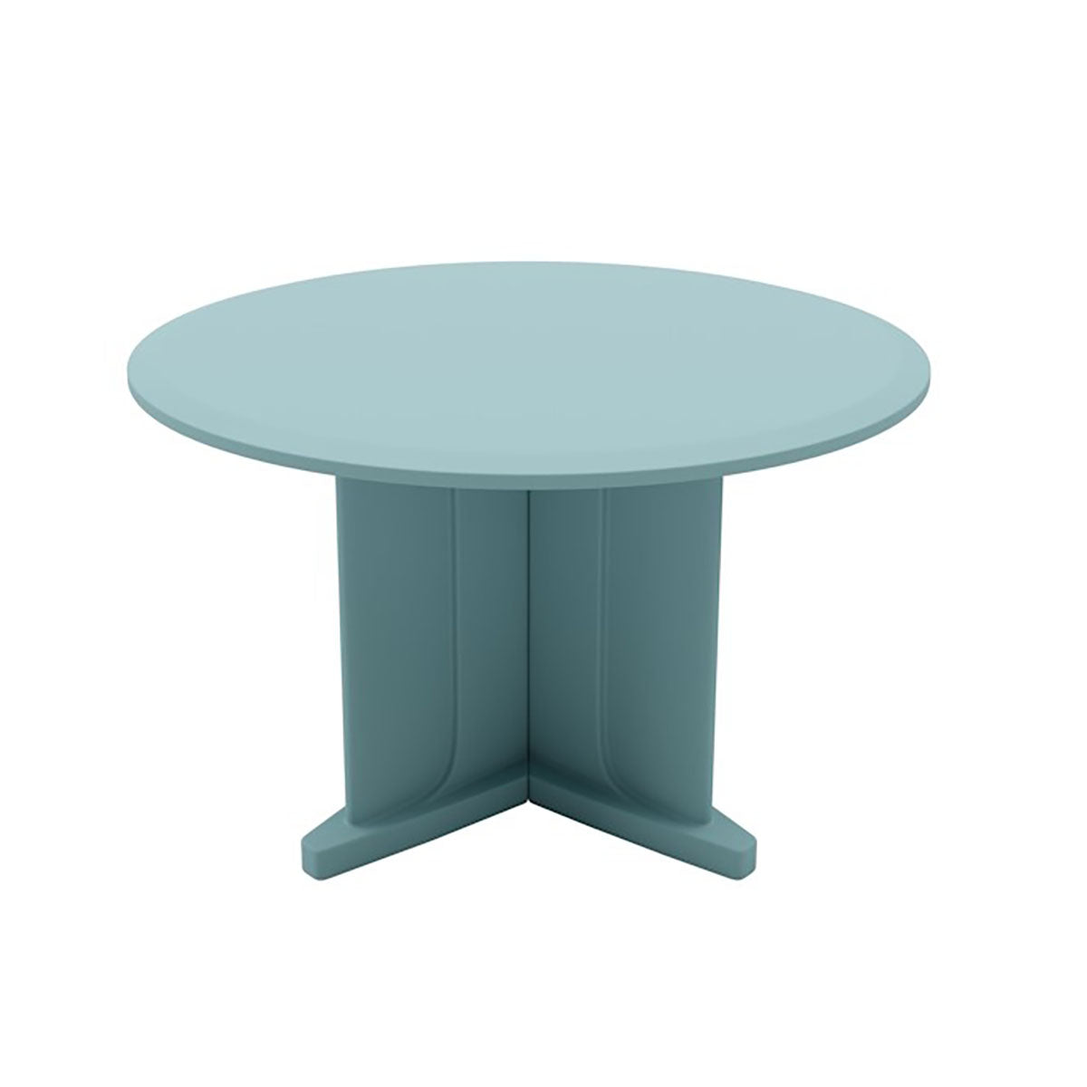 Endurance Table 48" Round X-Base Flame Retardant, Tide