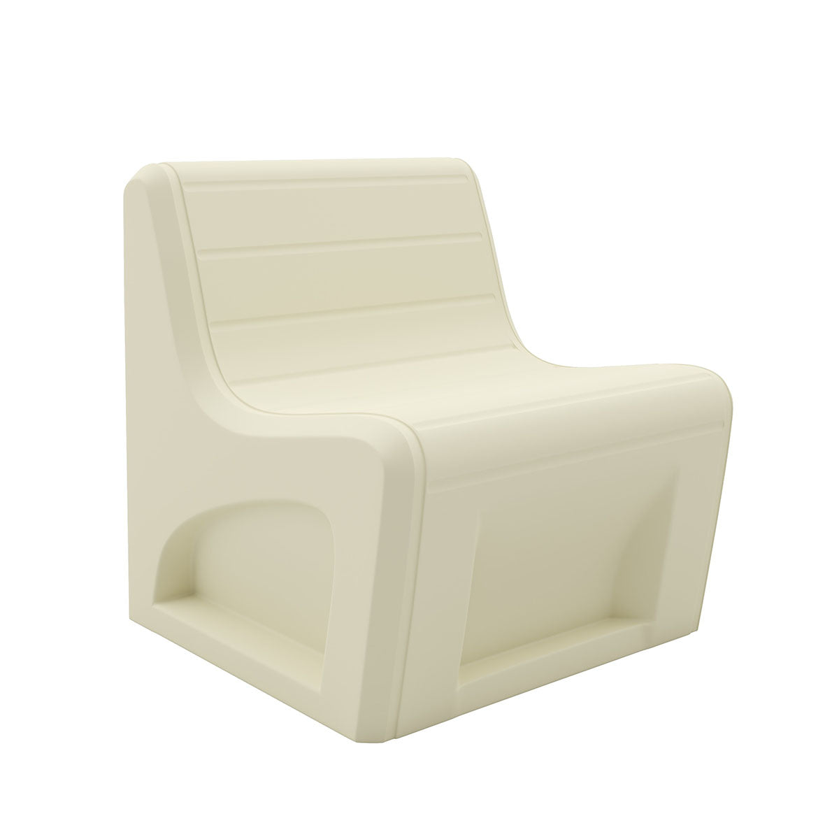 Sabre Chair Floor Mount, Gangable with Access Door, Canvas