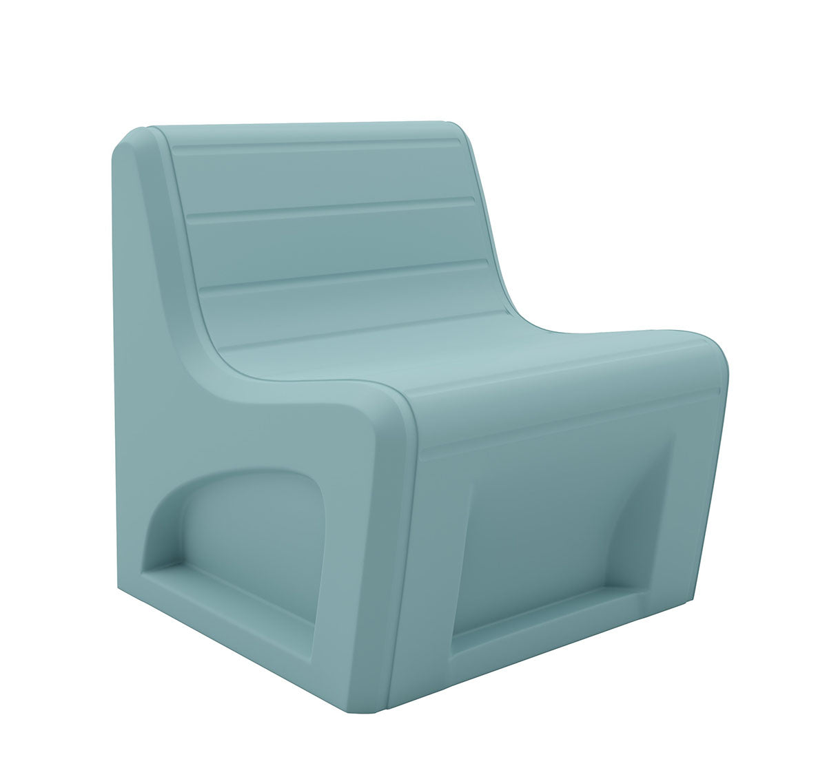 Sabre Chair Floor Mount, Gangable with Access Door, Tide