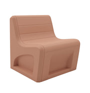 Sabre Chair-Floor Mount, Gangable, Claylight