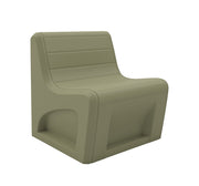 Sabre Chair-Floor Mount, Gangable, Moss