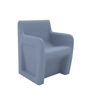 Sentinel Arm Chair-Floor Mount, Gangable with Ballast Door, Overcast