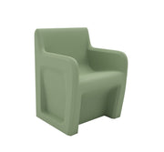Sentinel Arm Chair-Floor Mount, Gangable, Seagrass