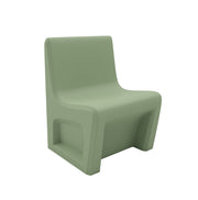 Sentinel Armless Chair-Floor Mount, Gangable, Seagrass