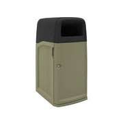 SafeBin Tamper Resistant Waste Container - Moss