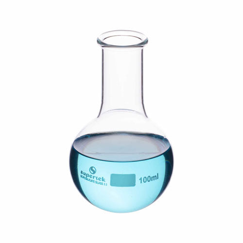 Flask, Round Bottom, 100ml, Pk/10