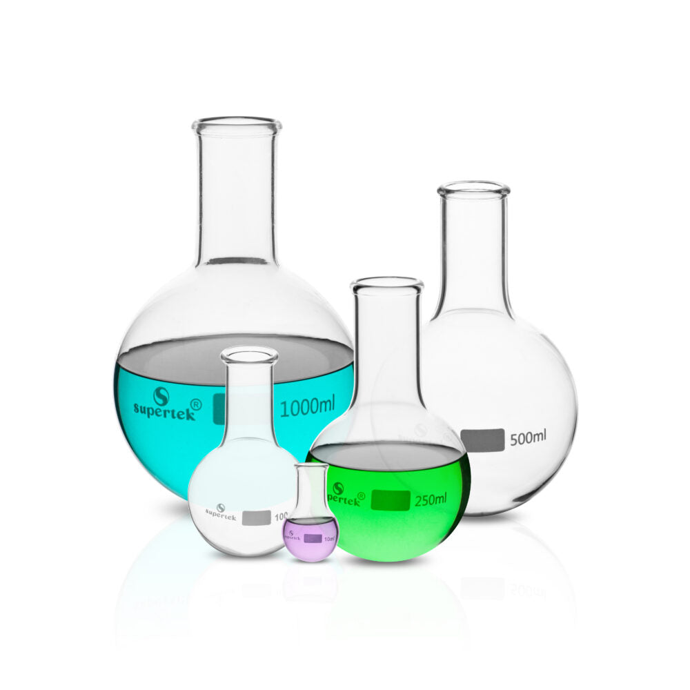 Flask, Round Bottom, 100ml, Pk/10