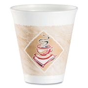 12 fl oz - Brown, Red - Foam - Cold Drink, Hot Drink - 20/Bag - 50 / Carton