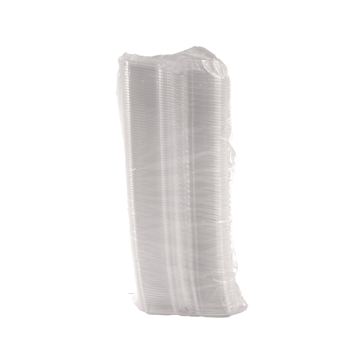 ClearPac SafeSeal Tamper-Resistant/Evident Containers, Domed Lid, 8 oz, Clear, Plastic, 100/Bag, 2 Bags/Carton