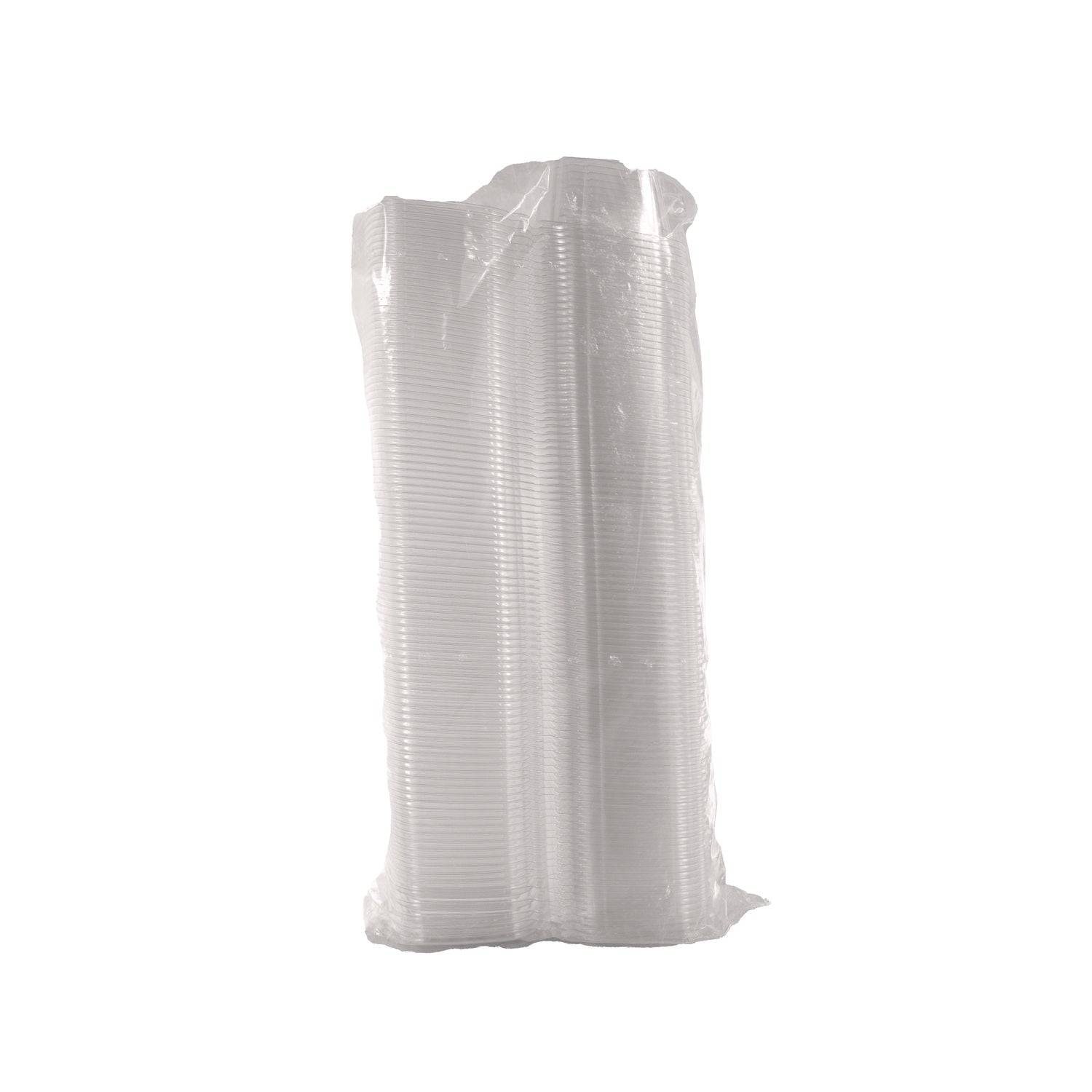 ClearPac SafeSeal Tamper-Resistant/Evident Containers, Flat Lid, 16 oz, Clear, Plastic, 100/Bag, 2 Bags/Carton