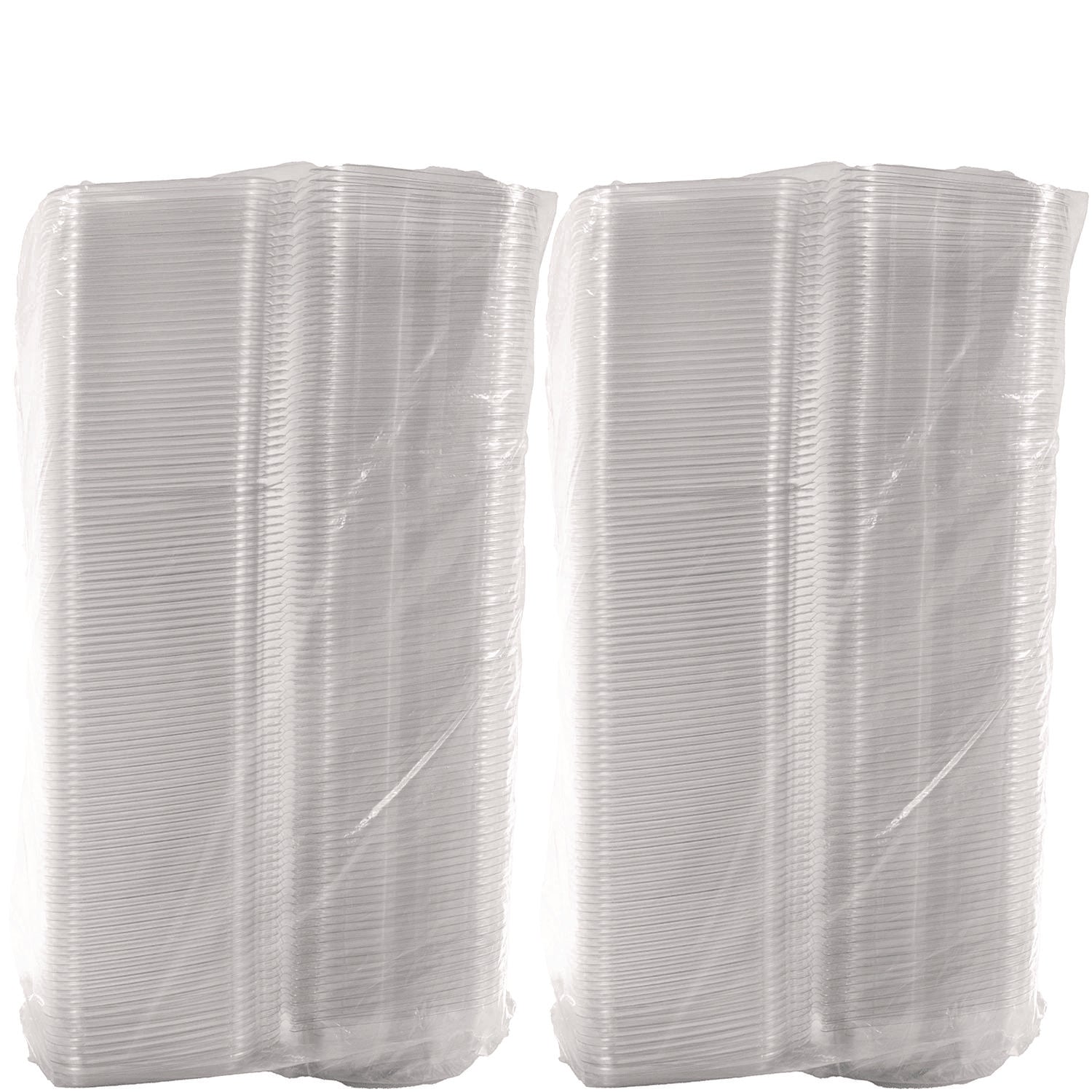 ClearPac SafeSeal Tamper-Resistant/Evident Containers, Domed Lid, 24 oz, Clear, Plastic, 100/Bag, 2 Bags/Carton