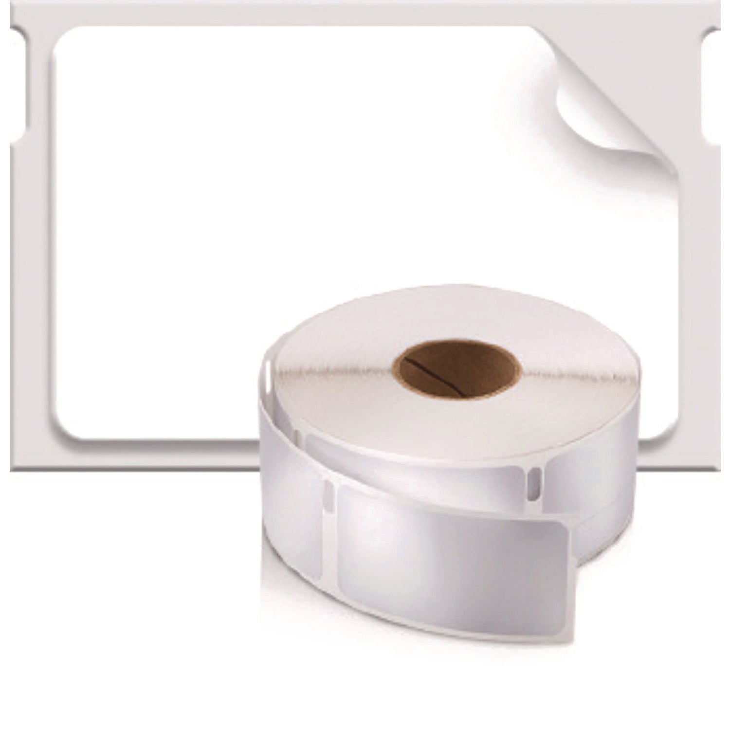 1" Width x 1 1/2" Length - Rectangle - Thermal Transfer, Direct Thermal - White - 750 / Roll - 1 Roll