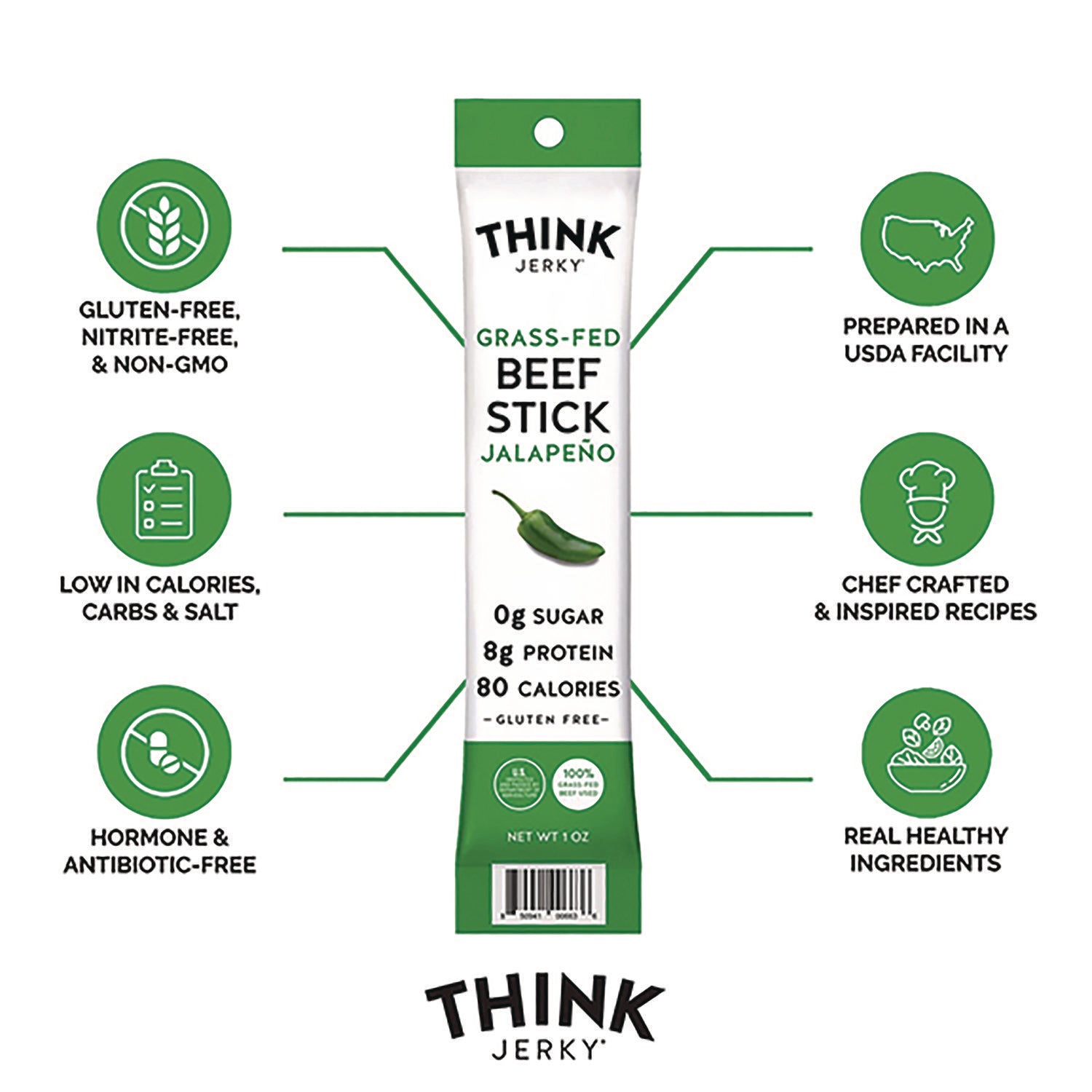 Jalapeno, Garlic, Onion, Beef - 20/Bag - 1 Carton