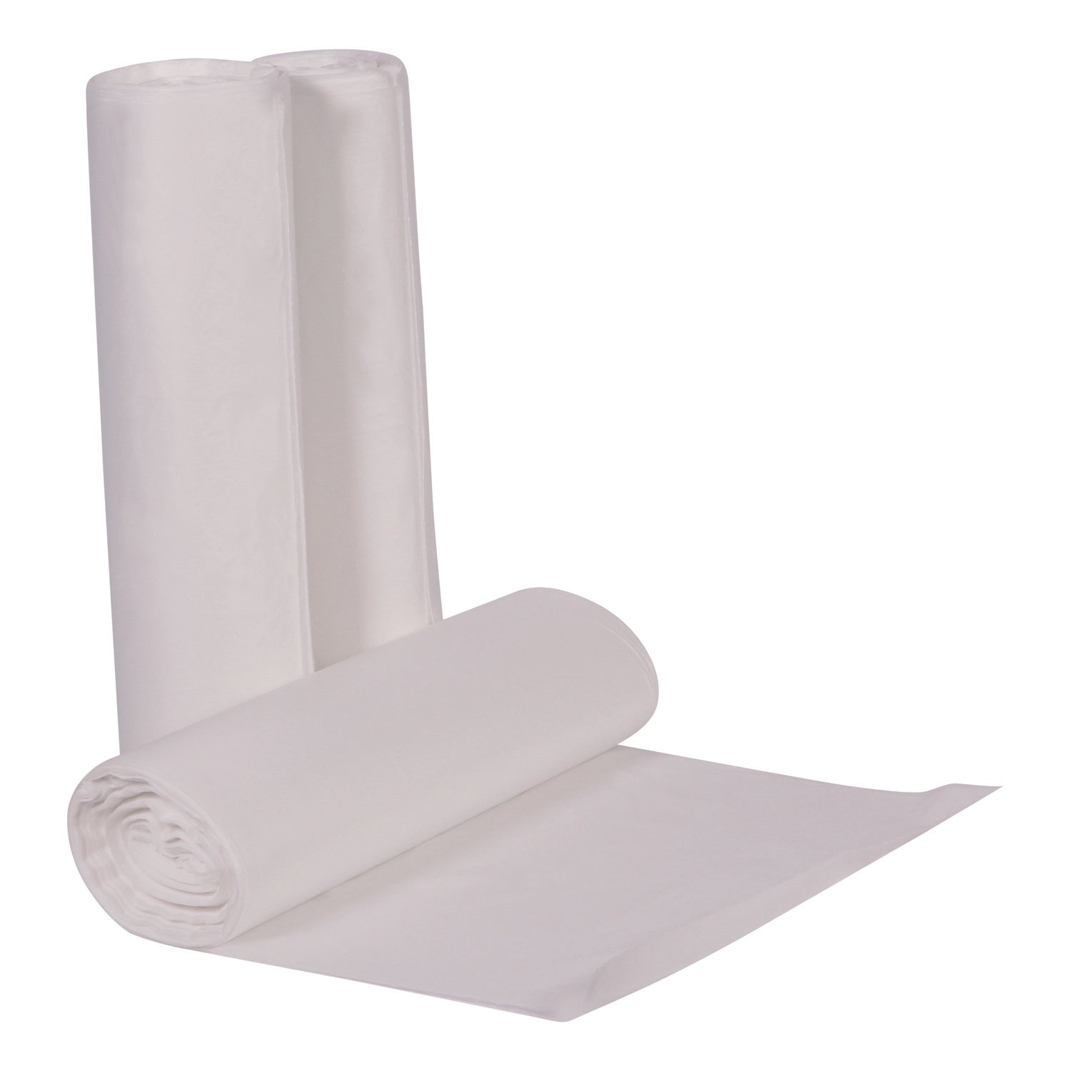 Heritage RePrime AccuFit 44-gal Can Liners - 44 gal Capacity - 50" Length x 37" Width x 0.90 mil (23 Micron) Thickness - Low Density - Clear - Linear Low-Density Polyethylene (LLDPE) - Garbage - 50 / Box