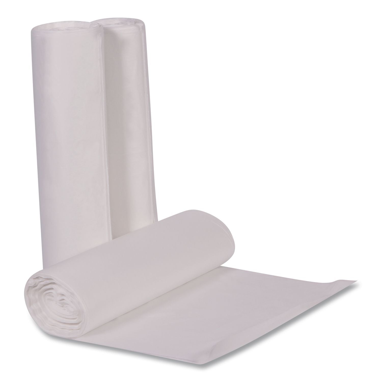 Heritage AccuFit RePrime Can Liners - 55 gal Capacity - 53" Length x 40" Width x 0.90 mil (23 Micron) Thickness - Low Density - Clear - Linear Low-Density Polyethylene (LLDPE) - Garbage - 50 / Box