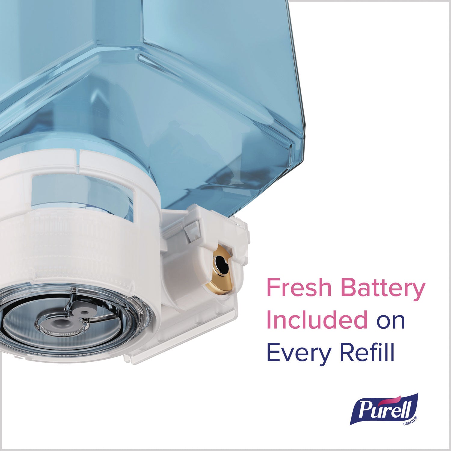 PURELL&reg; ES10 Automatic Hand Soap Dispenser - Automatic - 1.27 quart Capacity - Support AA Battery - Refillable, Touch-free, Wall Mountable - Graphite - 1 Each