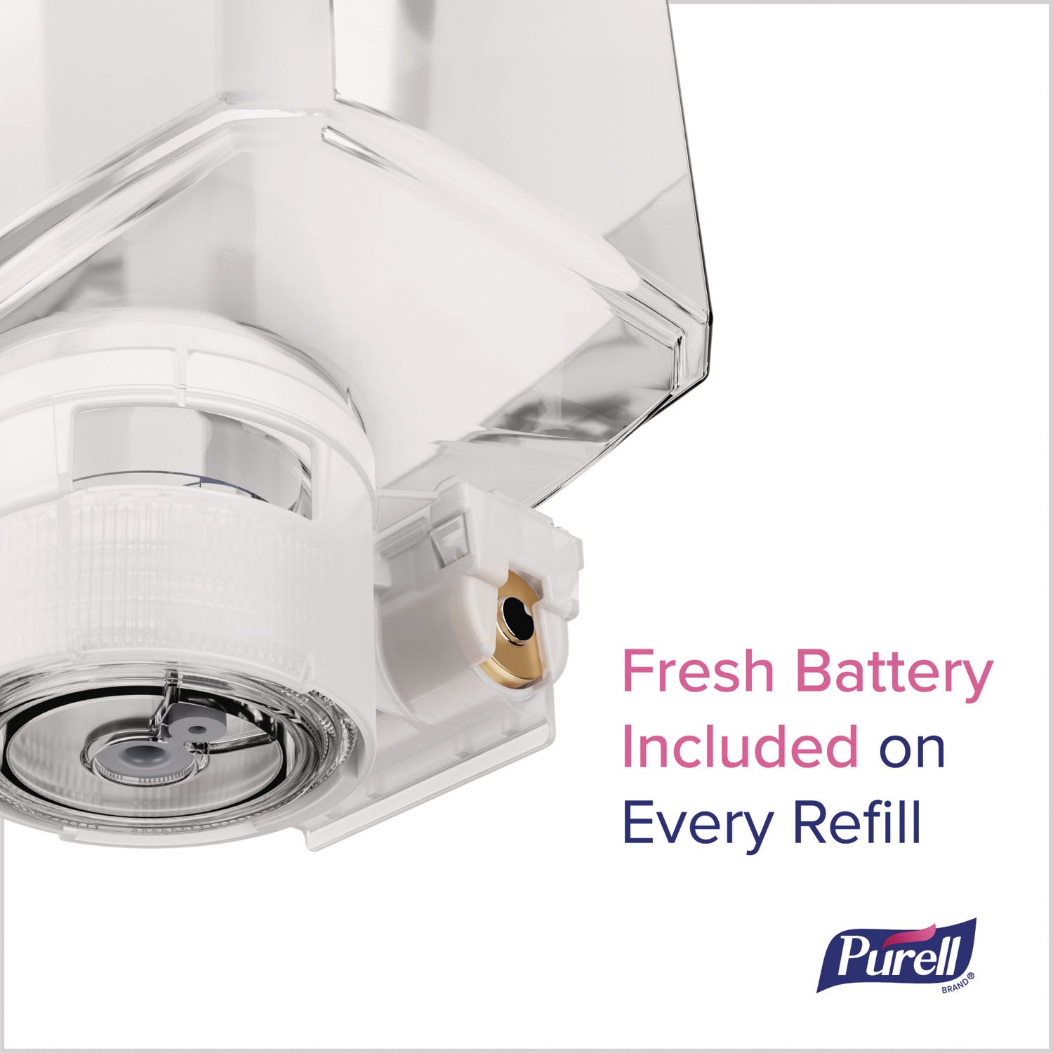PURELL&reg; ES10 Automatic Hand Sanitizer Dispenser - Automatic - 1.27 quart Capacity - Support AA Battery - Refillable, Touch-free, Wall Mountable - Graphite - 1 Each