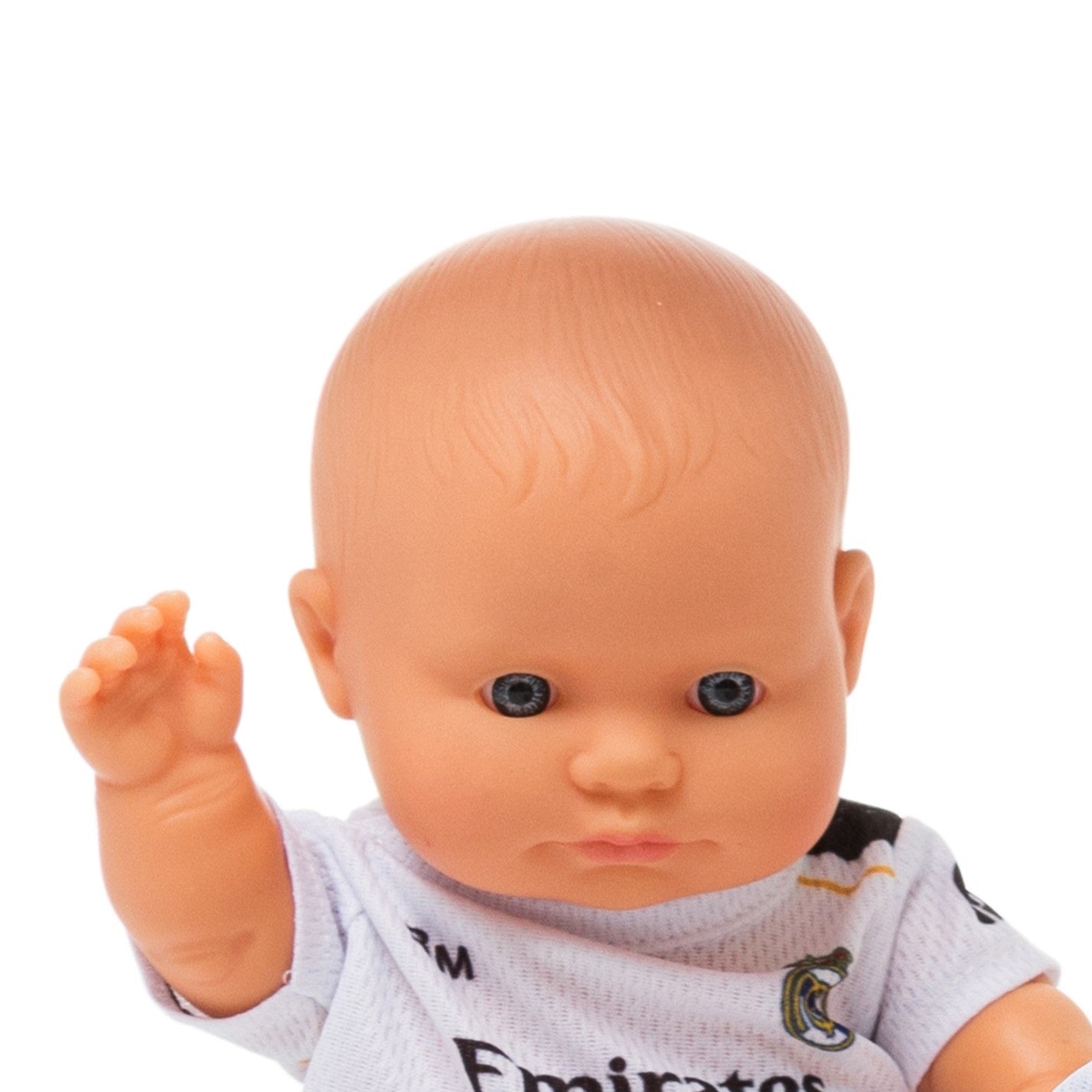 Real Madrid caucasian doll girl
