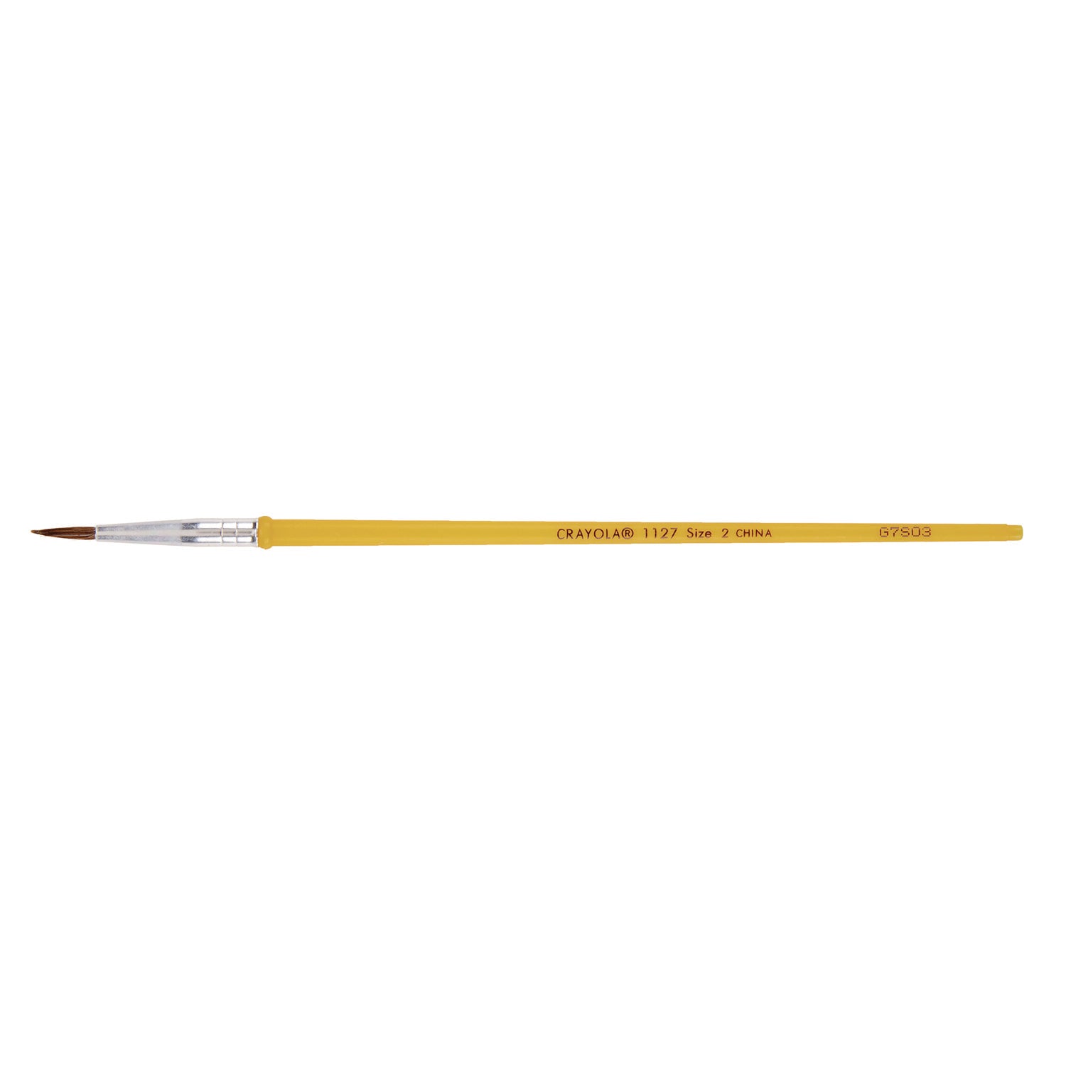 Watercolor Brush Set, Size 2, Camel-Hair Blend, Round Profile, 3/pack