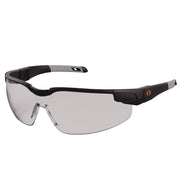 Ergodyne Skullerz Dellenger-AFAS Anti-Fog Scratch-Resistant Safety Glasses, Translucent Lens, Matte Black Frame, Adjustable Temples, Lightweight Rimless Design, Impact Resistant, 1 Each