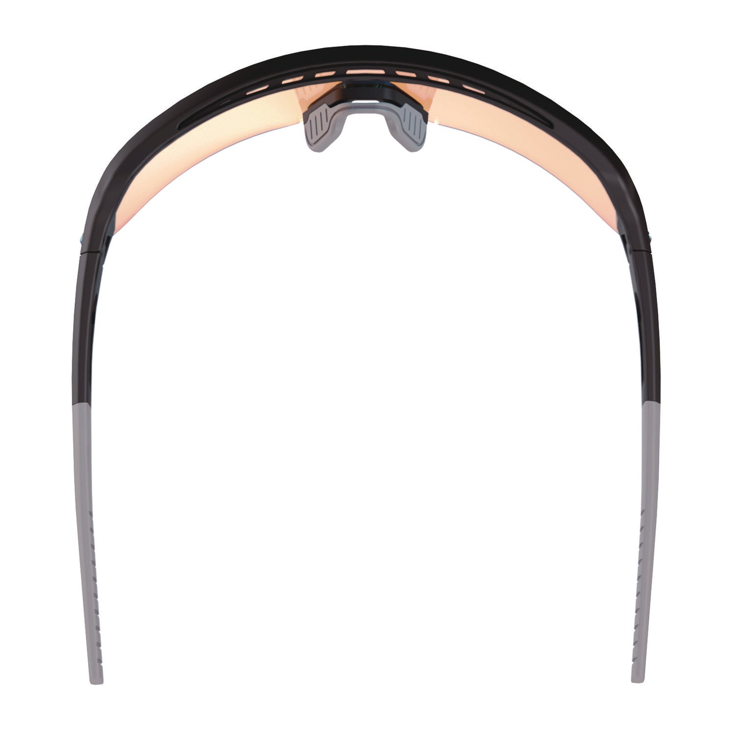 Ergodyne Aegir Enhanced Anti-Fog Safety Glasses, Orange Mirror Lens, Matte Black Frame, Polycarbonate/Rubber, Non-slip, Sweat Resistant, Lightweight, Impact Resistant, Adjustable Temple, 1 Each