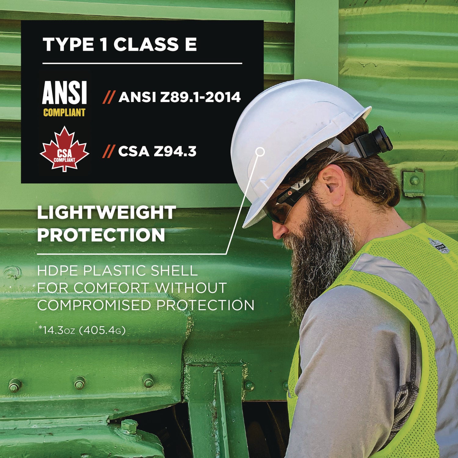 Skullerz 8967 Class E Lightweight Cap-Style Hard Hat, 6-Point Rachet Suspension, Lime
