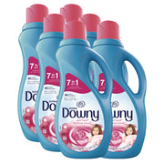 Downy Ultra Fabric Conditioner, April Fresh Scent, Anti-static, Easy to Use, Light Blue, 44 oz, 1 Bottle