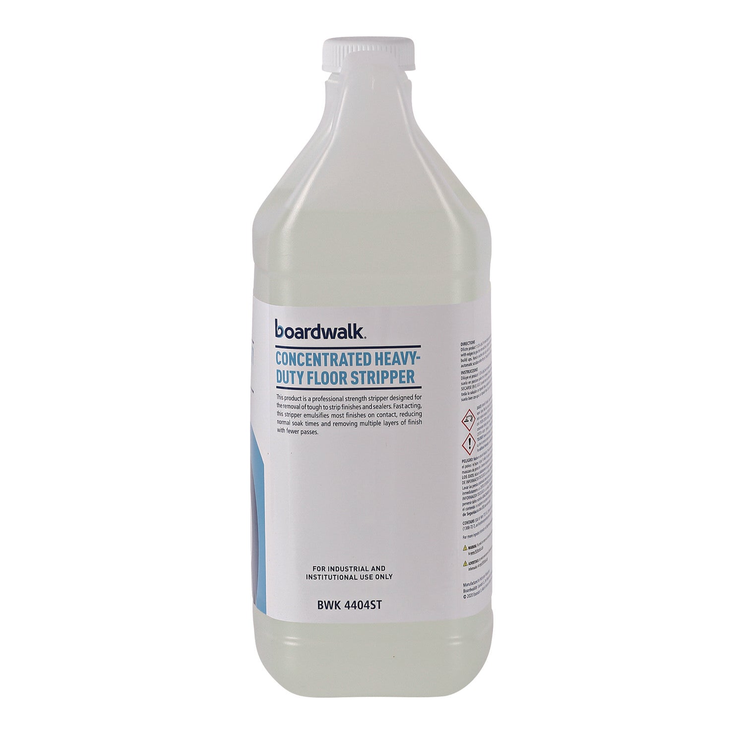 Concentrated Heavy-Duty Floor Stripper, Unscented, 1 gal Bottle, 4/Carton