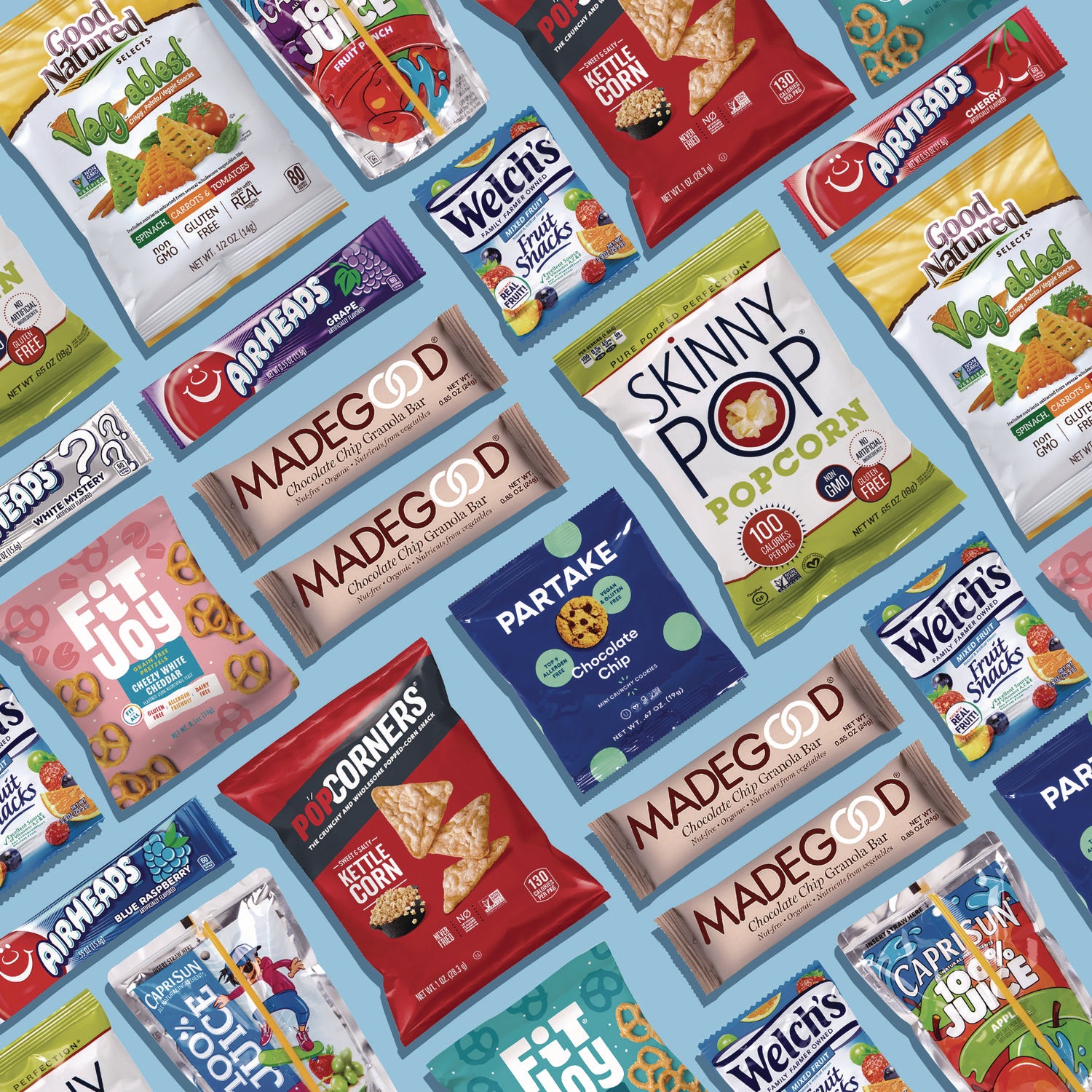 Peanut-free, Dairy-free, Gluten-free - Assorted - 38 / Carton