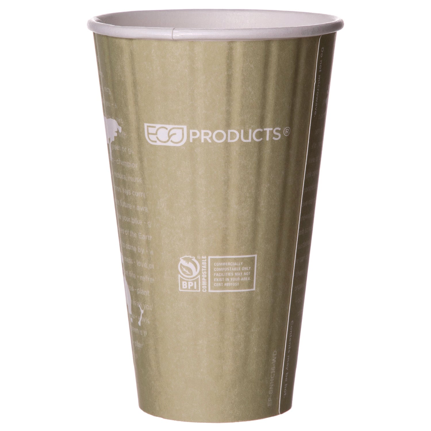 16 fl oz - Tan - Hot Drink - 600 / Carton