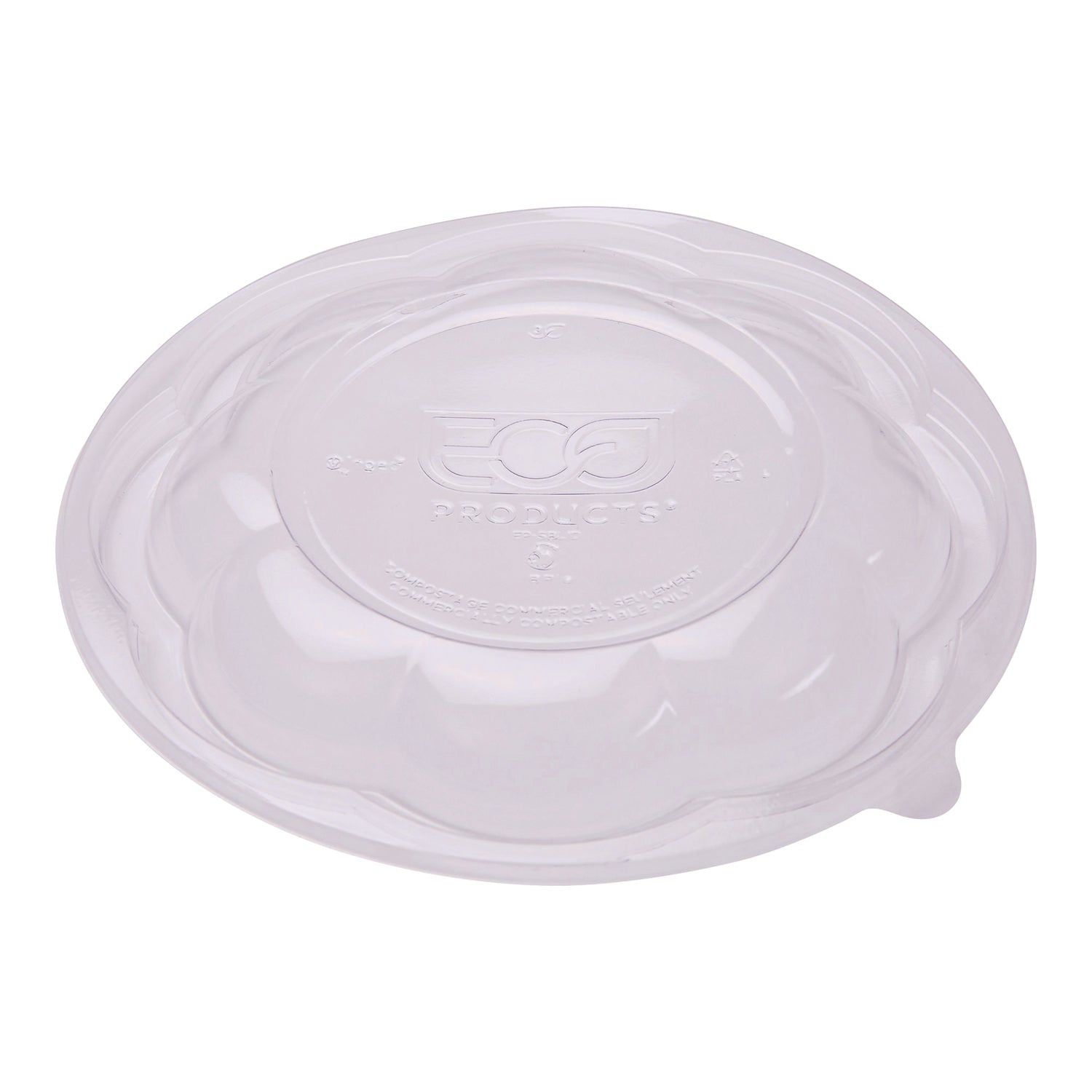 Salad Bowls, 48 oz, 6.69" Diameter x 4.38" h, Clear, Plastic, 300/Carton