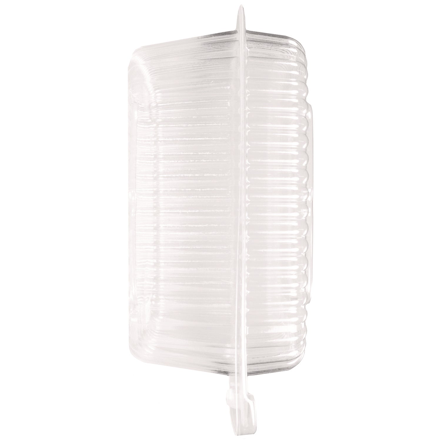 Handi-Lock Single Compartment Food Container, 26 oz, 6.5 x 3.25 x 6.12, Clear, Plastic, 500/Carton