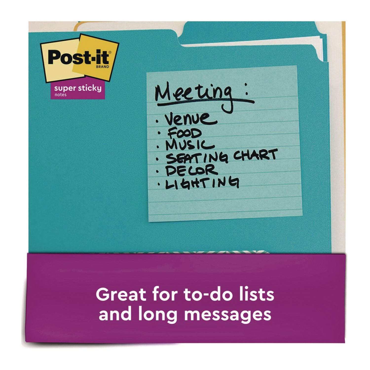 Note Pads in Summer Joy Color Collection Colors, 4" x 4", Note Ruled, 90 Sheets/Pad, 6 Pads/Pack