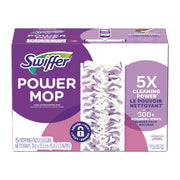 Swiffer PowerMop Mopping Pads, Purple, 5 Pads per Box