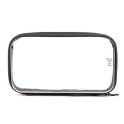 Pencil Pouch, 9.25" X 2.17" X 5.12", Clear/Black