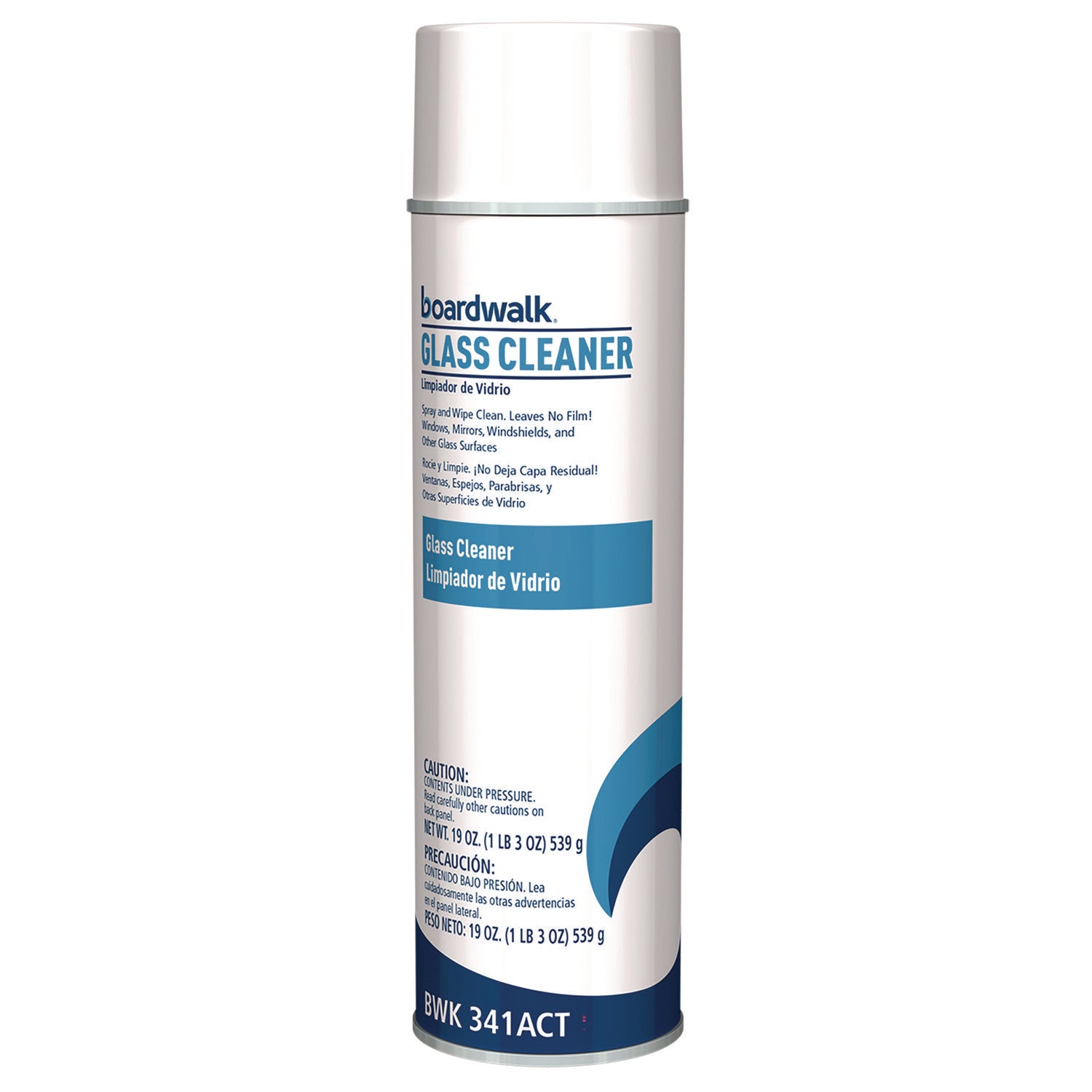 Heavy-Duty Glass Cleaner, Sweet Scent, 19 oz Aerosol Spray, 12/Carton