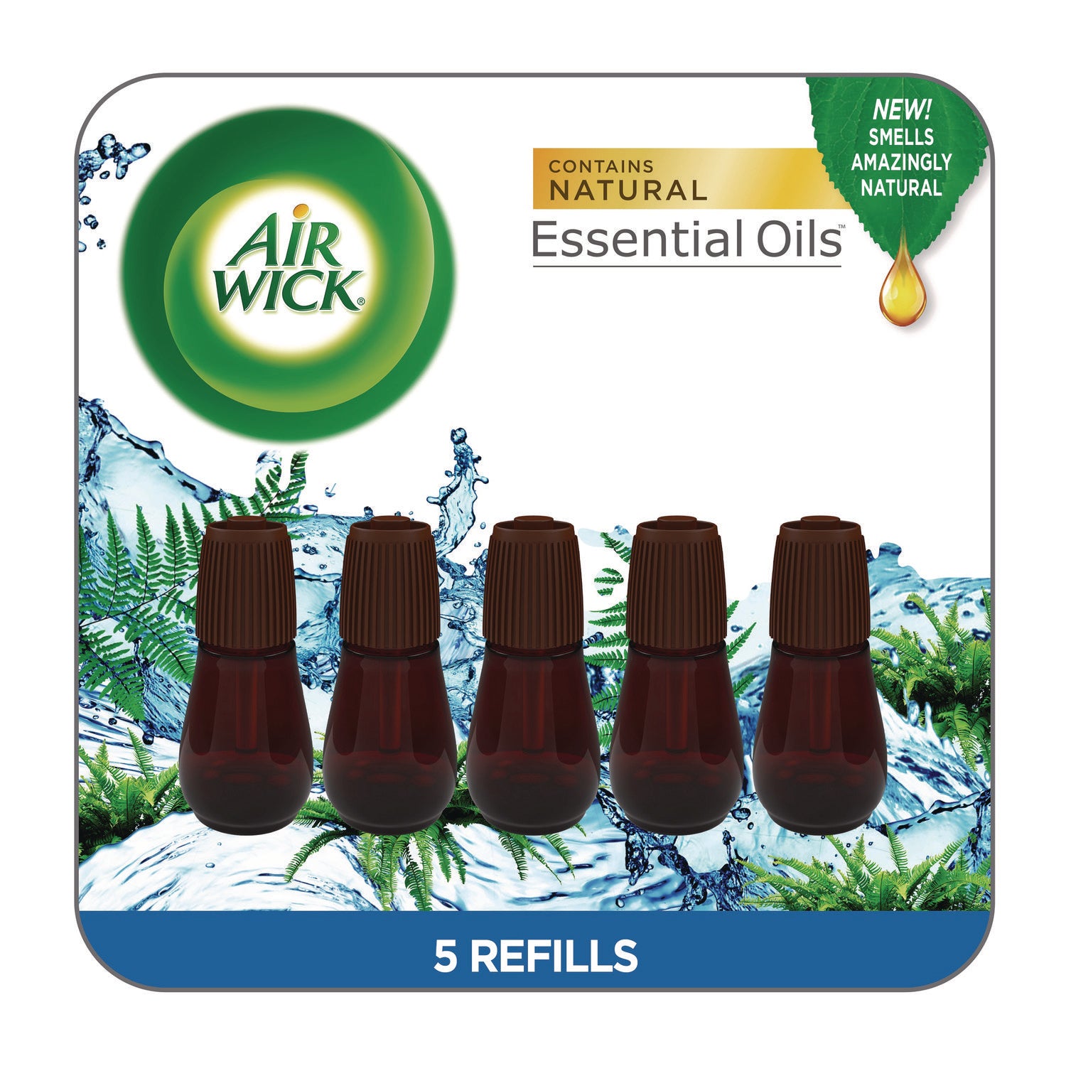 Essential Mist Refill, Fresh Waters, 0.67 oz, 6/Pack