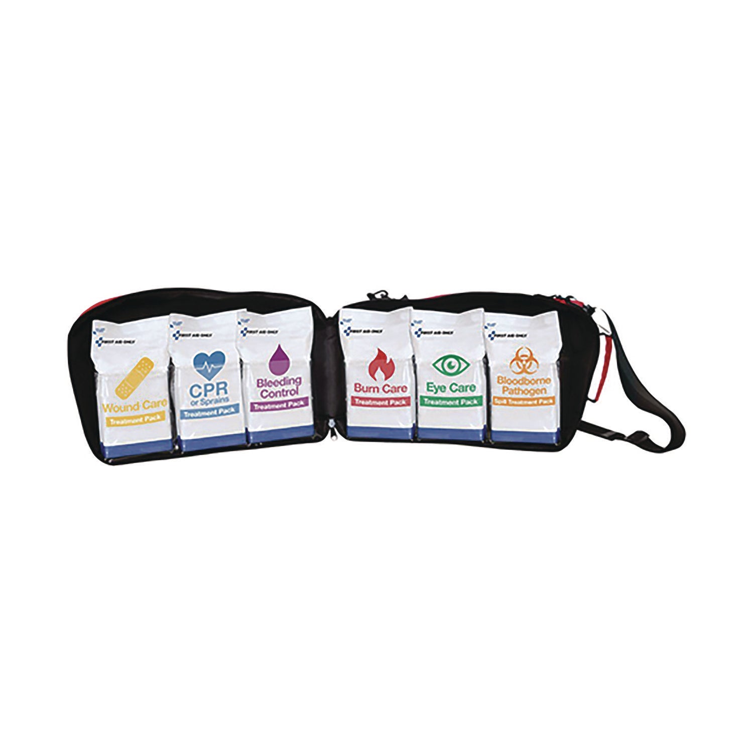 224-Piece Emergency Response Bag, 224-Piece, Fabric Case