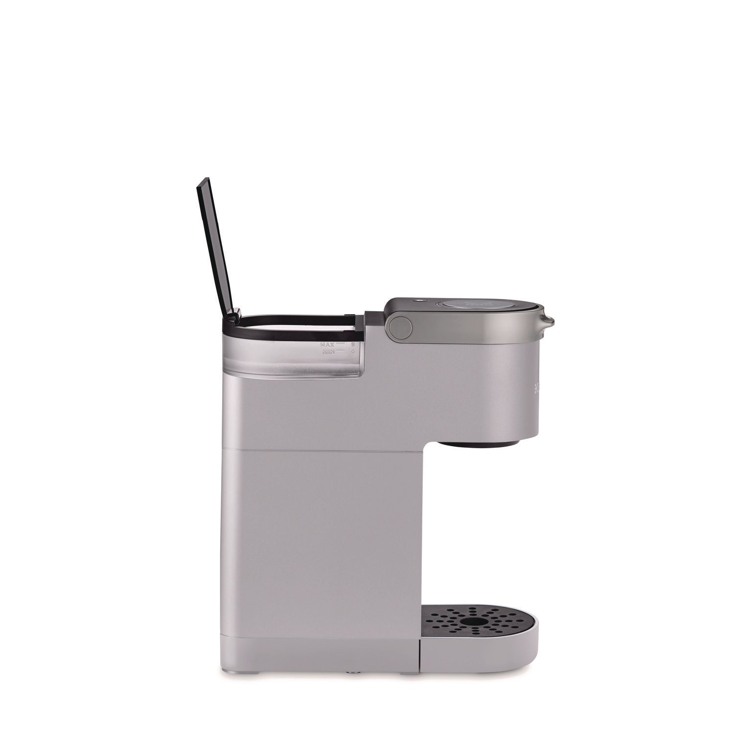 8 fl oz - 1 Cup(s) - Single-serve - Black, Silver - Metal Body