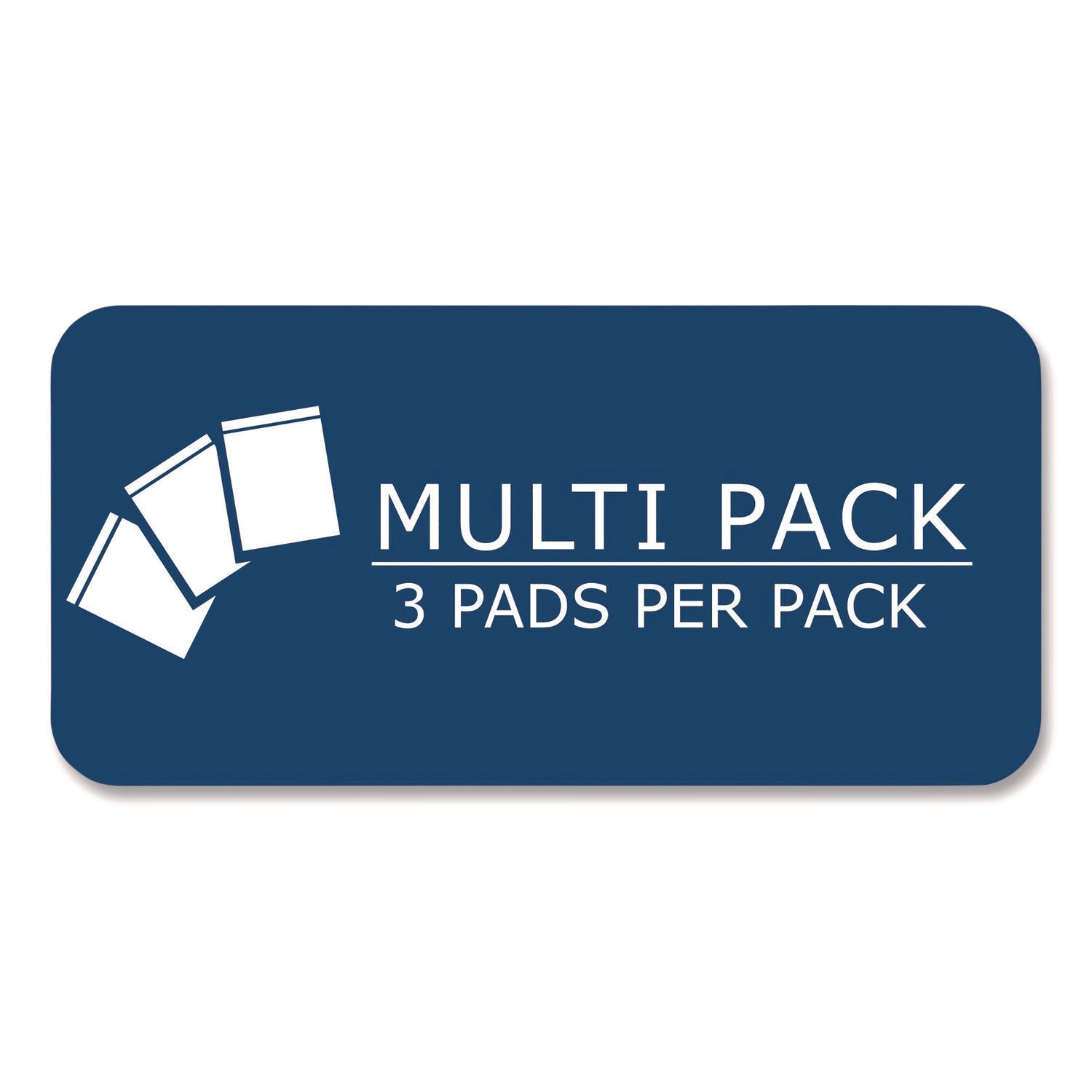 Enviroshades Legal Notepads, 50 Blue 8.5 x 11 Sheets, 3/Pack