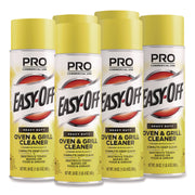 Professional Easy-Off Heavy Duty Oven & Grill Cleaner - Ready-To-Use - 24 fl oz (0.8 quart) - Lemon Floral Scent - Heavy Duty - White Aerosol Spray Can - 1 Each