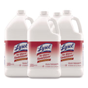 Professional Lysol No Rinse Sanitizer - Concentrate - 128 fl oz (4 quart) - Disinfectant, Anti-bacterial - 1 Each
