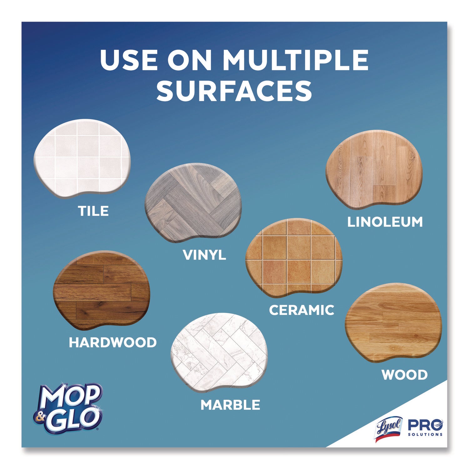 Professional MOP & GLO&reg; Triple Action Floor Shine Cleaner - For Wood Floor, Vinyl Floor, Linoleum Floor, Ceramic Tile Floor, Tile - 64 oz (4 lb) - Fresh Citrus Scent - Tan - 6 / Carton