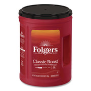 Folgers Classic Roast Ground Coffee, Medium Roast, 40.3 oz Canister, 1 Each