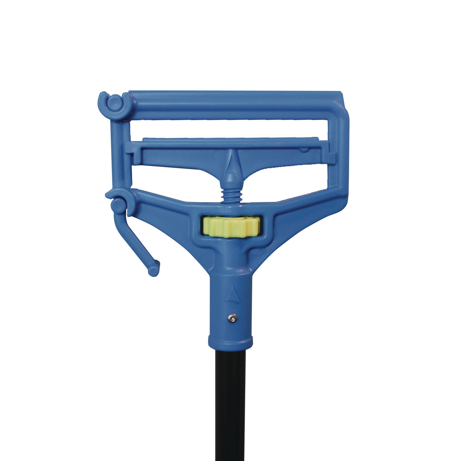 Speed Change Mop Handle, 61.25", Blue/Black, 12/Carton