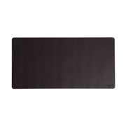 Smead Waterproof Desk Pad, Rectangular, 15.7" x 31.5", Vegan Leather, Faux Suede Backing, Charcoal, 1 Each