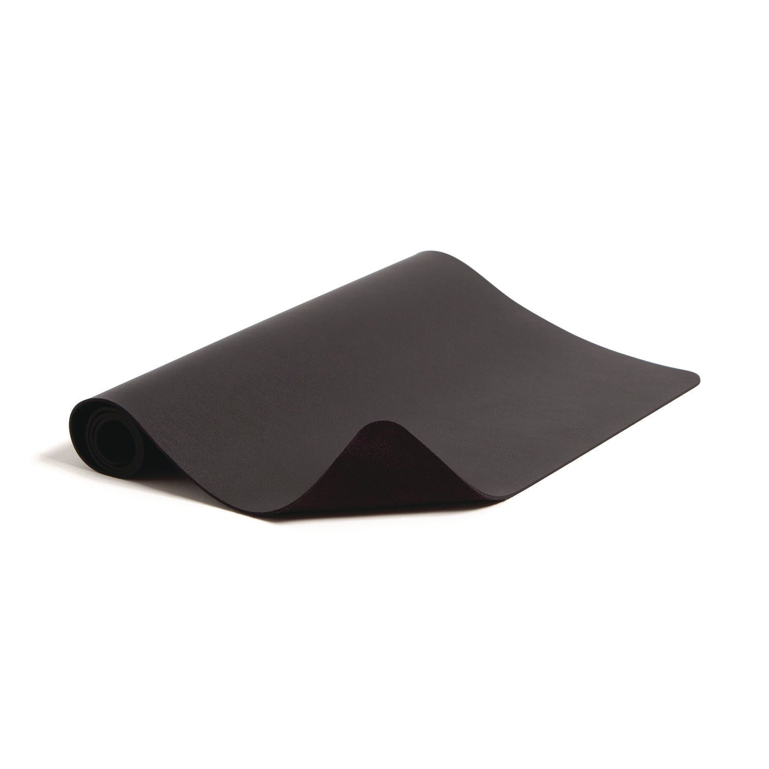 Smead Waterproof Desk Pad, Rectangular, 13.7" x 23.6", Faux Suede Backing, Vegan Leather, Charcoal, 1 Each